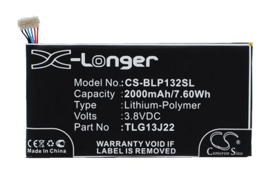 2000mAh Battery - CS-BLP132SL / Li-Polymer / Volts: 3.8