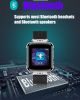 CS11 Portable MP3 Player 8GB Bluetooth Running Pedo Meter Sports Music Player With Pedomete;  Can Listen To Music Smart Watch