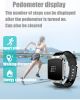 CS11 Portable MP3 Player 8GB Bluetooth Running Pedo Meter Sports Music Player With Pedomete;  Can Listen To Music Smart Watch