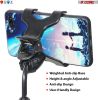 Phone Holder Stand for Desk Cellphone Stands for Mobile Round Base Boom Video Call Conference Portable 5 Core ZM 18