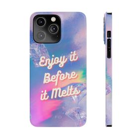 Enjoy It Before It Melts Slim Case for iPhone (Color: Multi)