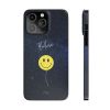 Smiley Face in Space Believe Slim Case for iPhone