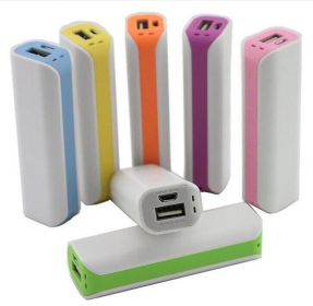 Power Bank 2800 - Smart Charger for Smartphones & more (Color: Green)