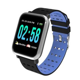 SmartFit Upbeat Live HR And BP Monitor Smart Watch (Color: Black)