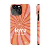 Love Yourself Positive Message Slim iPhone Case