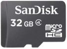 SanDisk MicroSD 32GB Standard Class4 Memory Card with SD Adapter