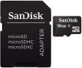 SanDisk MicroSD 16GB Standard Class4 Memory Card with SD Adapter